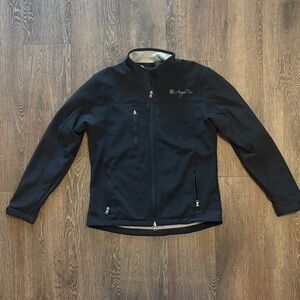 Women's Black Softshell Ski Jacket